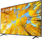 LG 70UQ7590PUB 4K TV Bundle: Soundbar, Mount, Surge Protector