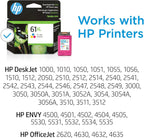 HP CH564WN 61XL Tri-Color High-Yield Ink Cartridge