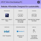 HP 27-cr1080 27-inch All-in-One Desktop Core Ultra 7