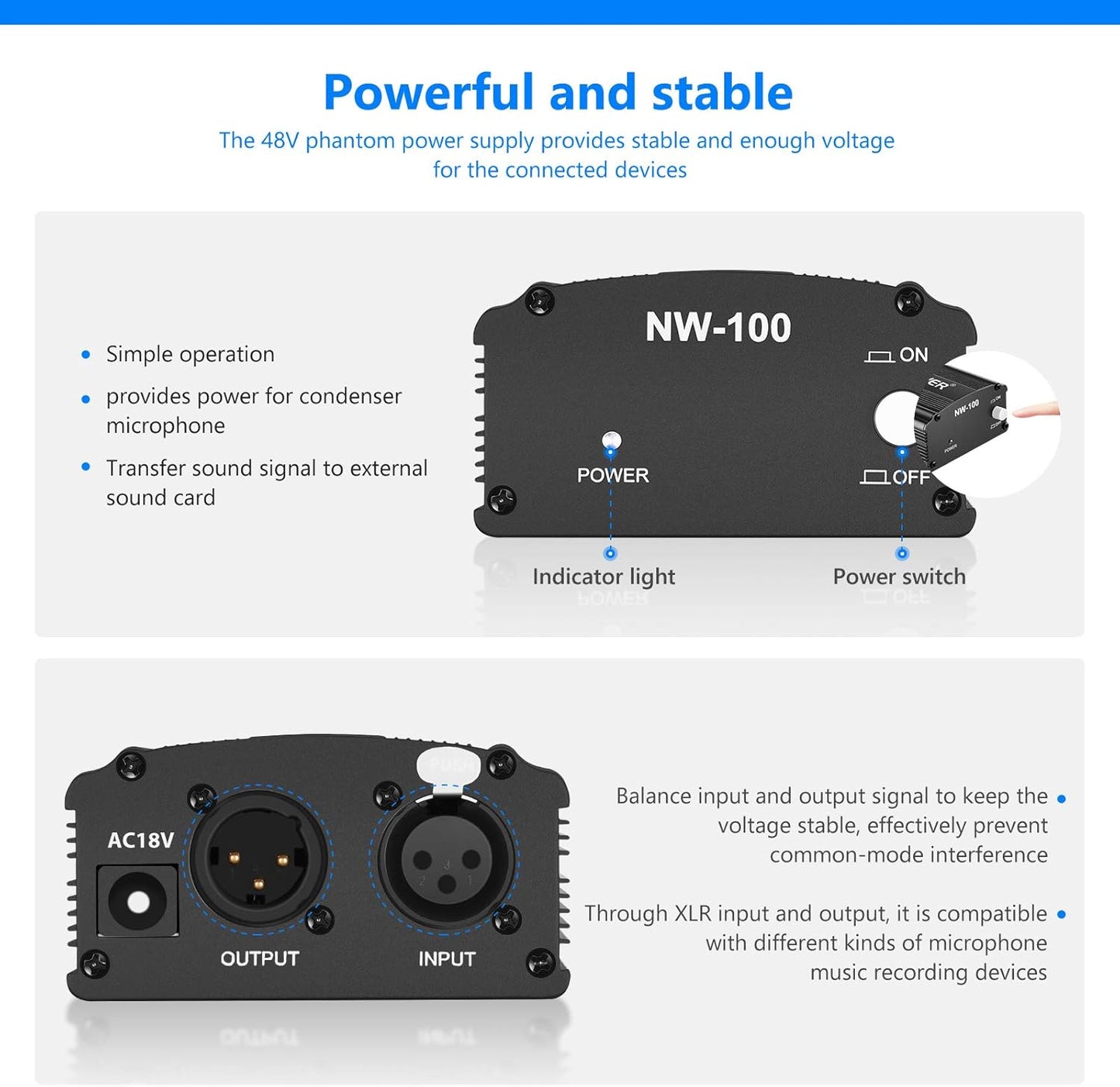 Neewer 90092378 Pro Condenser Microphone Kit