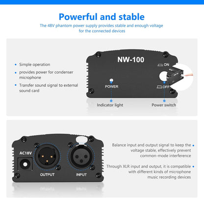 Neewer 90092378 Pro Condenser Microphone Kit