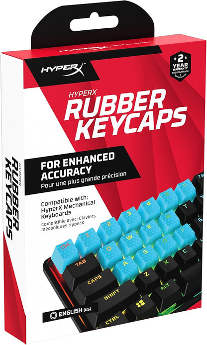 HyperX 519U1AA#ABA Rubber Keycaps Gaming Accessory Kit Blue