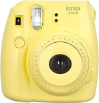 Fujifilm Instax Mini 8 Instant Camera Yellow Renewed