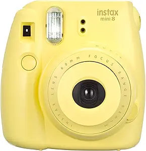 Fujifilm Instax Mini 8 Instant Camera Yellow Renewed