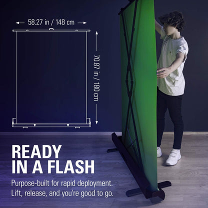Elgato Green Screen Collapsible Chroma Key Backdrop