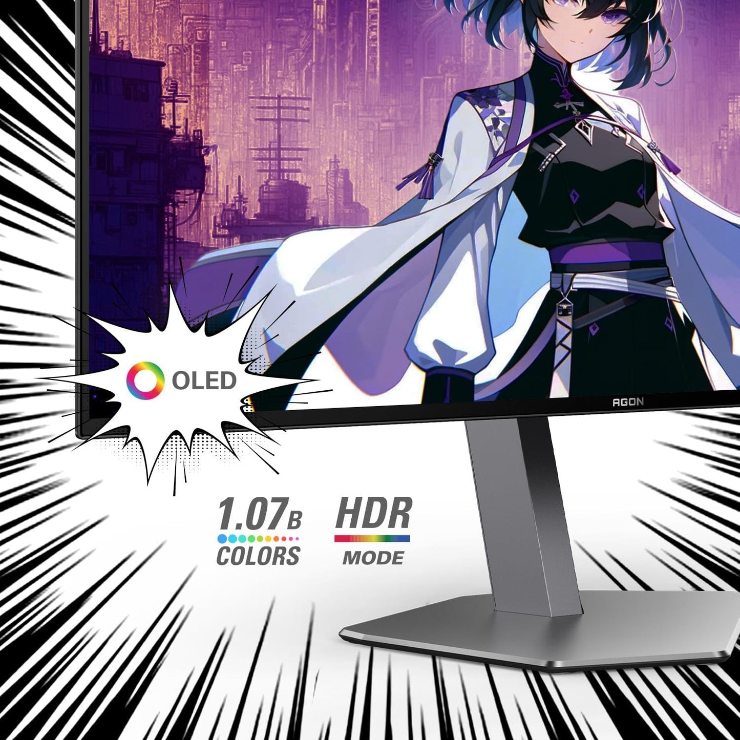 AOC AG276QZD Agon PRO 27" OLED 240Hz Gaming Monitor