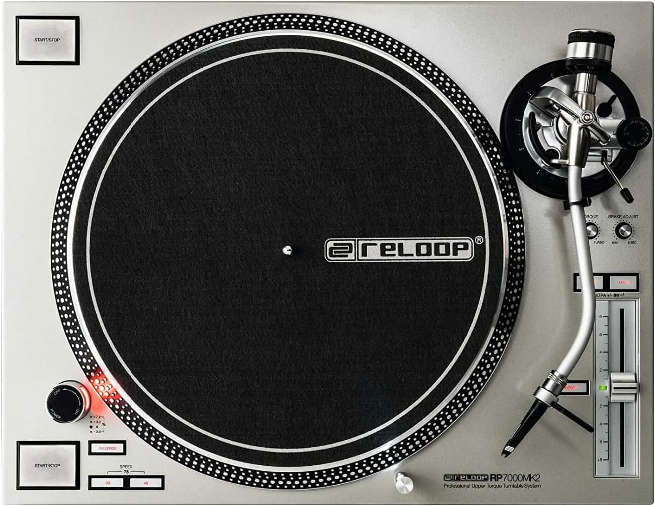 Reloop gear RP-7000 MK2 Turntable System (Pair) Bundle