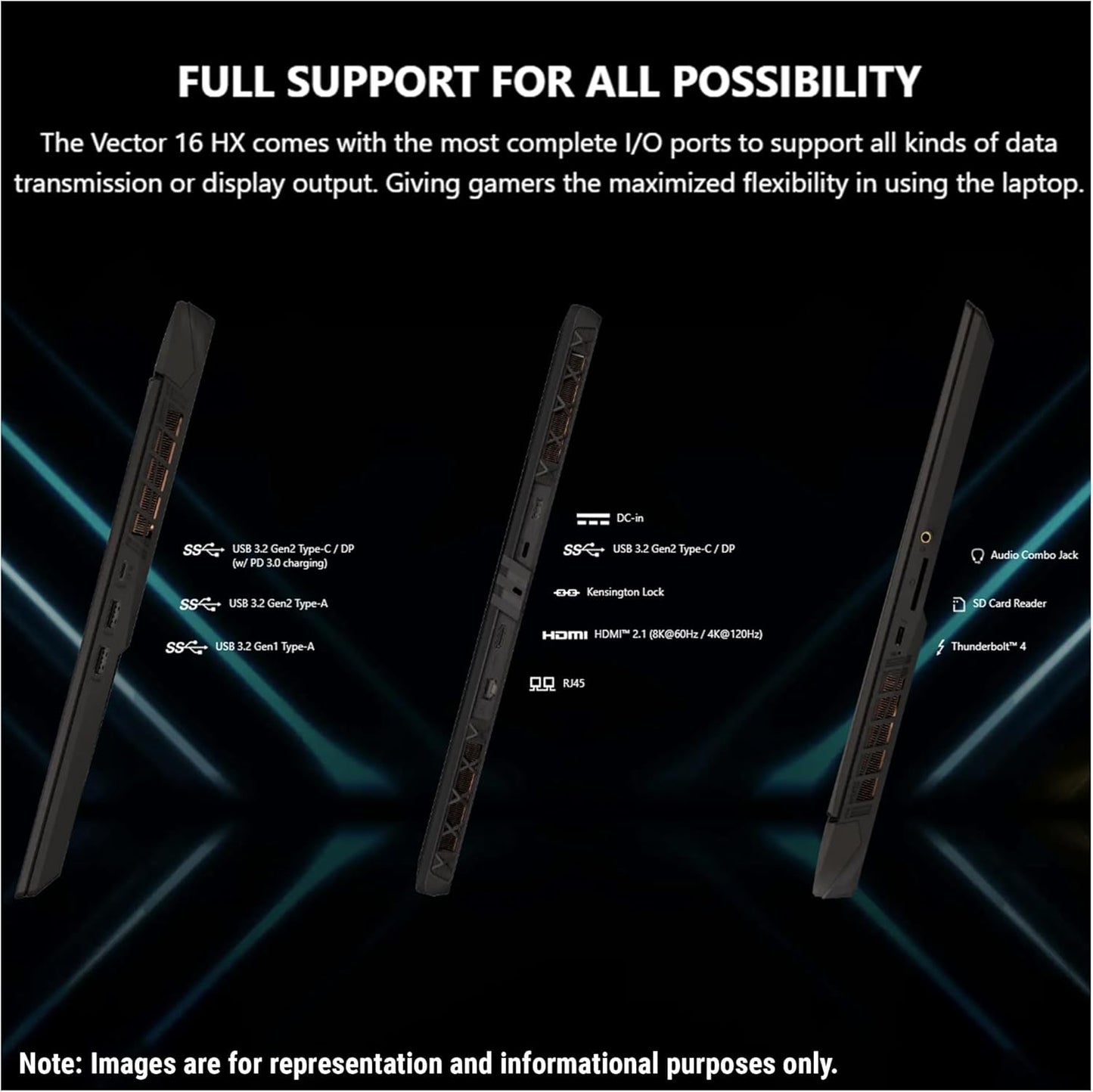 MSI Vector 16 HX Gaming i9 RTX 4090 Laptop