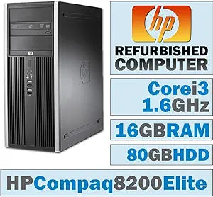 HP Compaq 8200 Elite-a893de1b Core i3 Desktop PC — main product image