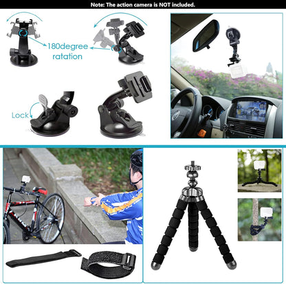 Neewer 58-In-1 Action Camera Accessory Kit GoPro