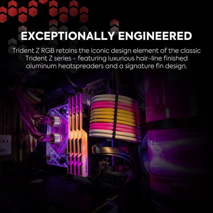 G.Skill F4-3200C16D-32GTZR Trident Z RGB 32GB (2x16GB) DDR4 3200 RAM