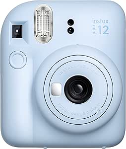 Fujifilm INS MINI 12 BLUE Instax Mini 12 Instant Camera - Pastel Blue — main product image
