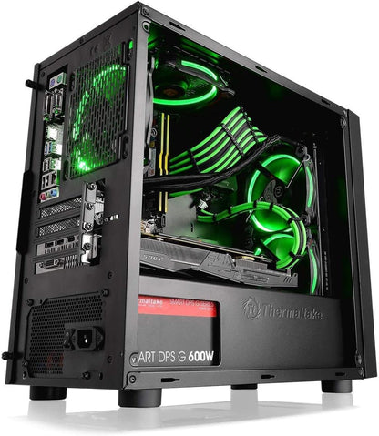 Thermaltake CA-1J1-00S1NN-00 Versa H17 Micro ATX Gaming Case