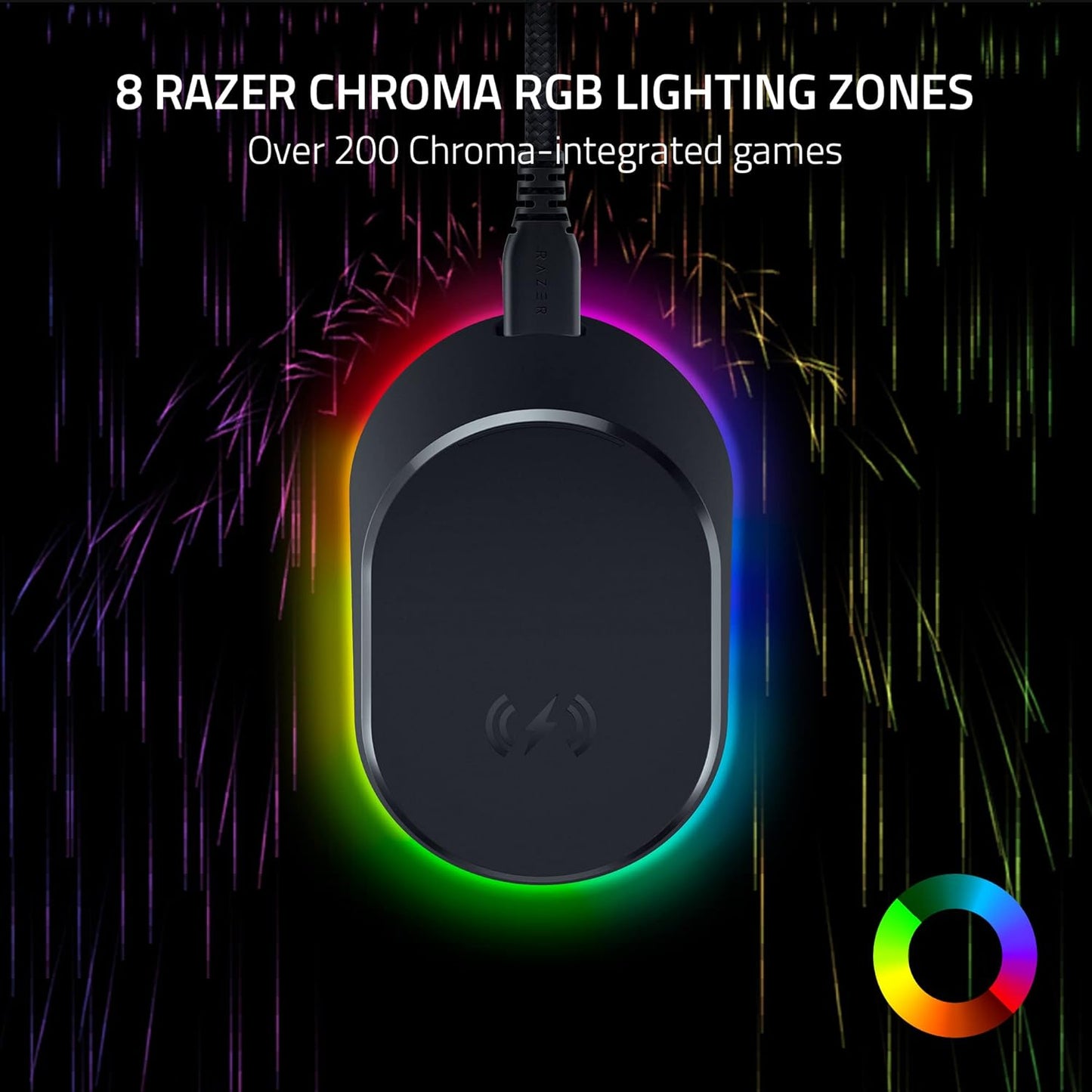 Razer RZ81-01990100-B3U1 Mouse Dock Pro Wireless Charger