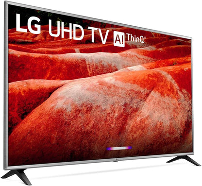 LG E1 75UM7570PUD 75" 4K Smart LED TV w/ Soundbar Bundle