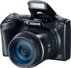Canon SX400 PowerShot 30x Zoom Digital Camera Renewed