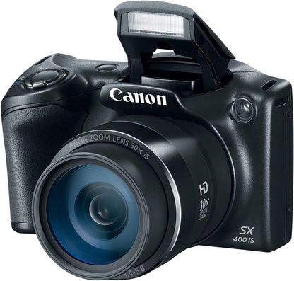 Canon SX400 PowerShot 30x Zoom Digital Camera Renewed