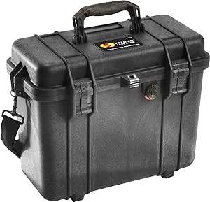 Pelican 1430-000-110 Case With Foam (Black) — main product image