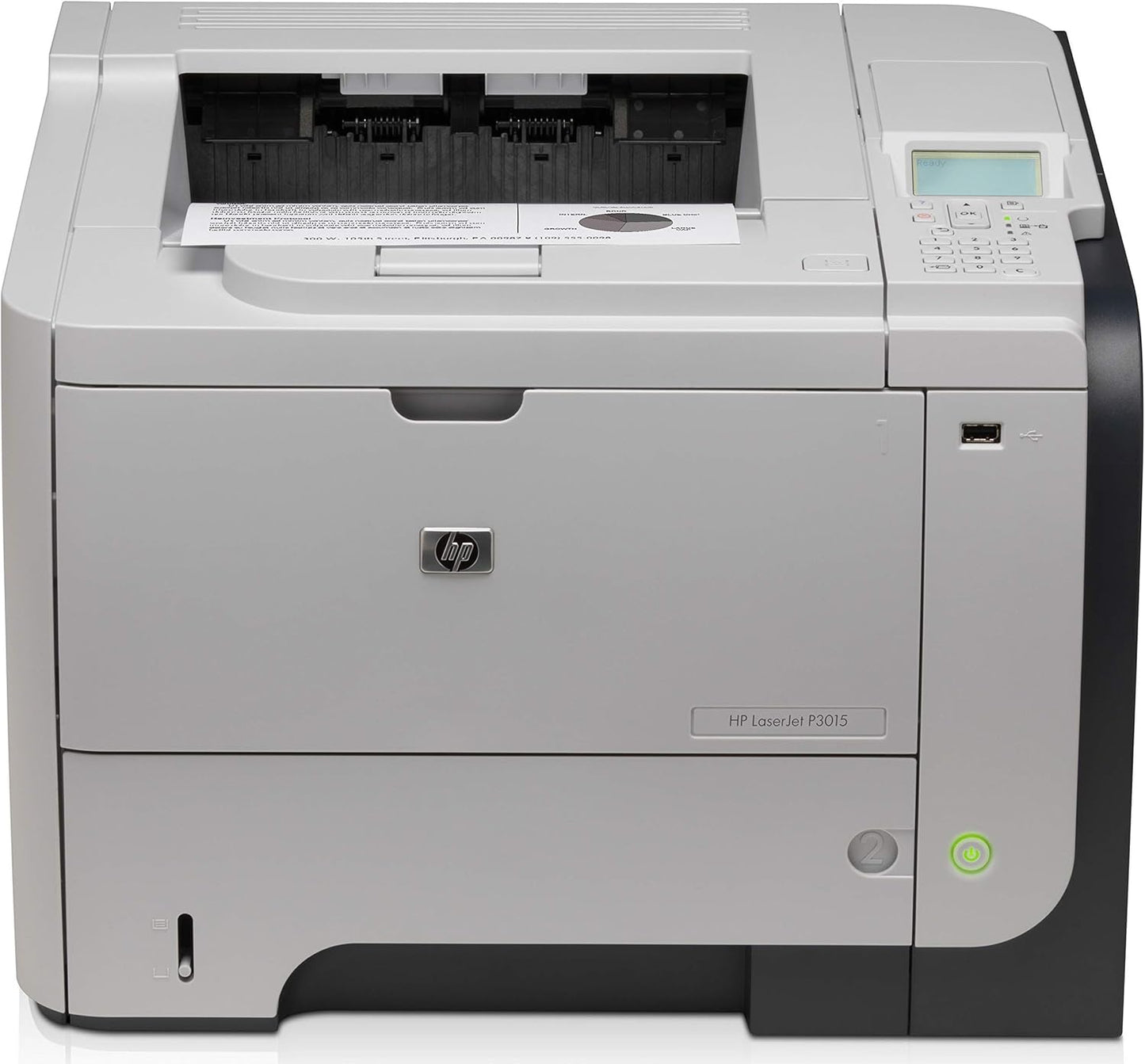 HP CE527A LaserJet P3015N Monochrome Laser Printer Renewed