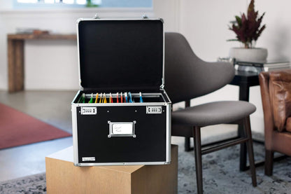 Vaultz IDEVZ01008 Locking File Box, Legal/Letter Size