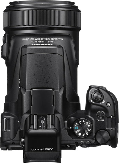 Nikon COOLPIX P1000 125x Zoom Camera Bundle