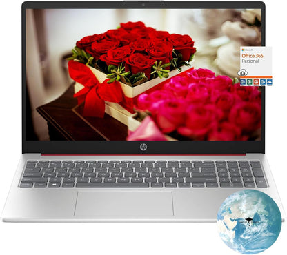 HP 15.6" HD Laptop Intel Pentium N200 - Microsoft 365 Bundle