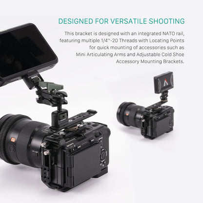 Tilta TA-CEB-B Cold Shoe Expanded Bracket Black Universal