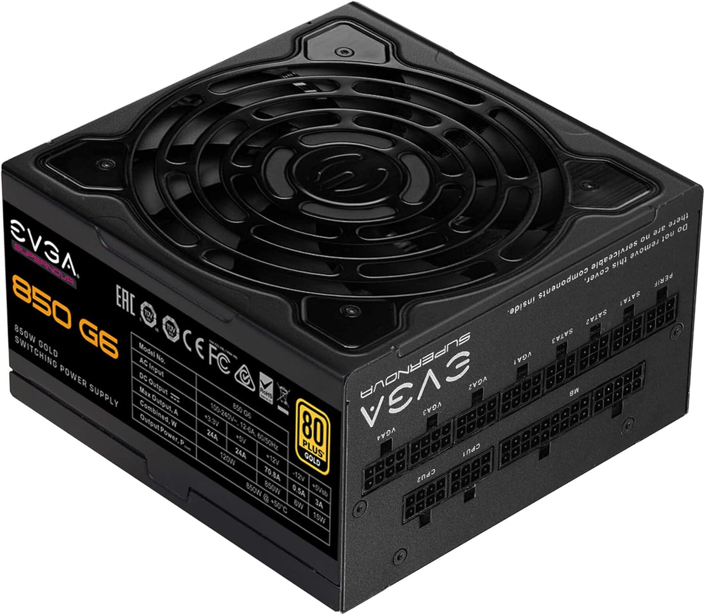 EVGA 220-G6-0850-X1 850W G6 Power Supply