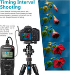 Neewer 10000374 LCD Timer Shutter Remote Control for Canon/Pentax