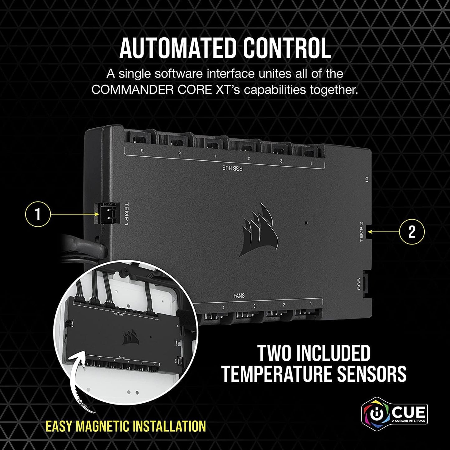 Corsair CL-9011112-WW iCUE Fan RGB Controller