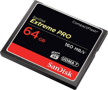 SanDisk SDCFXPS-064G-X46 64GB Extreme PRO Compact Flash Card