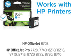 HP L0S61AN 952XL Cyan High-Yield Ink Cartridge