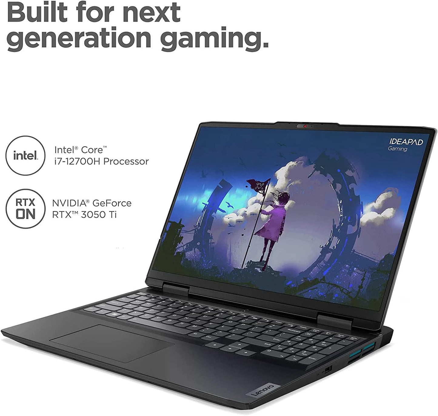 Lenovo Intel Core i7-12700H Ideapad 3i Gaming Laptop