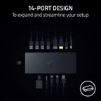 Razer RC21-02280100-R3U1 USB 4 Dock: 14 Ports, Dual 4K 120Hz