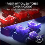Razer RZ03-03940400-R3U1 Huntsman V2 TKL Optical Keyboard