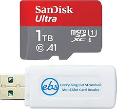 SanDisk SDSQUA4-1T00-GN6MN 1TB Micro SD Card Bundle