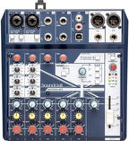 Soundcraft Notepad-8FX 8-Channel Mixer with USB and Effects Bundle