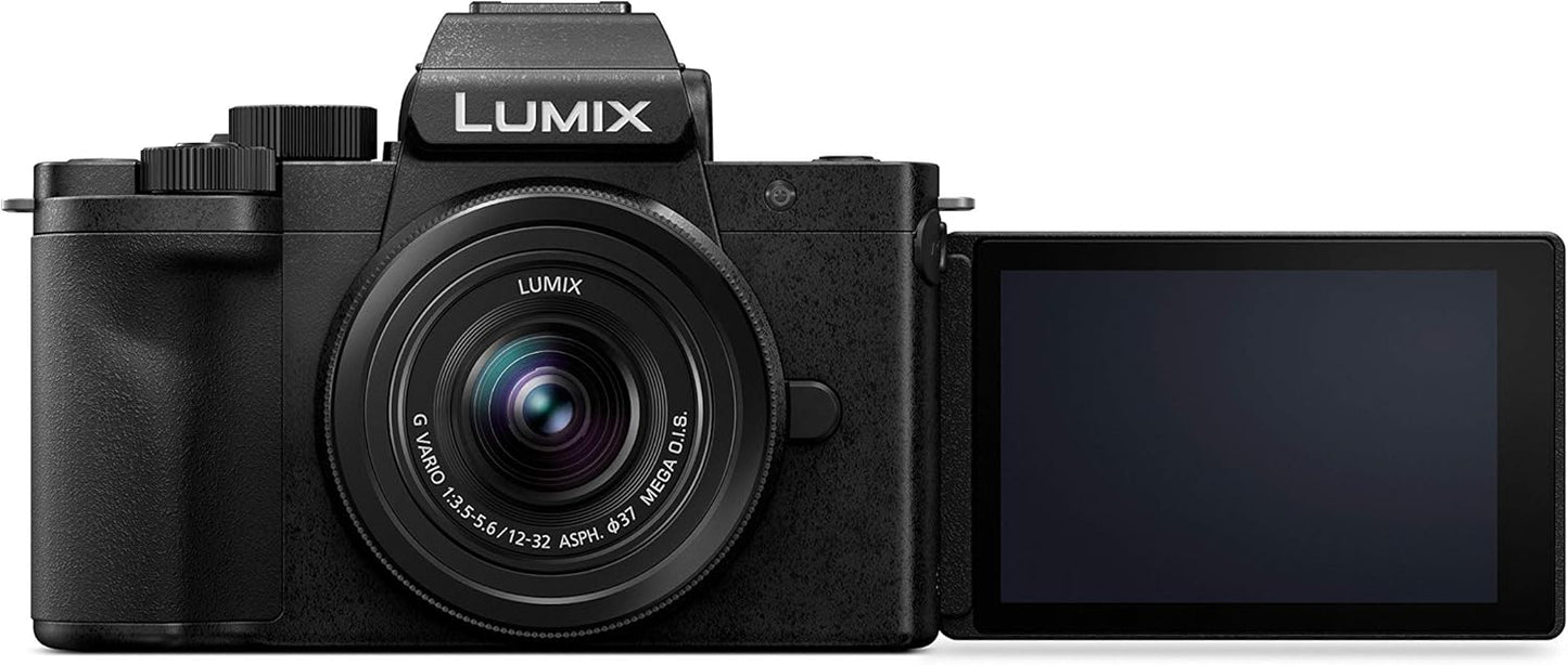 Panasonic LUMIX G100 4K Mirrorless Camera 12-32mm Lens