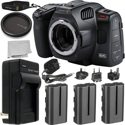 Blackmagic Design Gen 5 Pocket Cinema 6K Pro Camera Bundle