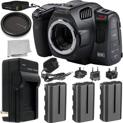 Blackmagic Design Gen 5 Pocket Cinema 6K Pro Camera Bundle