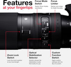Sigma 150-600mm Contemporary Lens for Canon Bundle