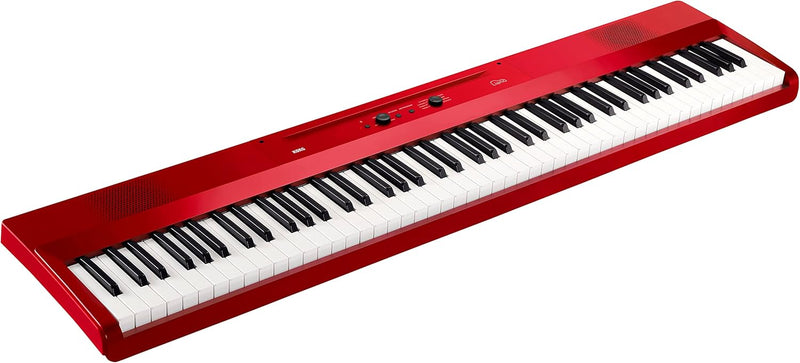 Korg L1MRED 88-Key Portable Digital Piano Red — main product image
