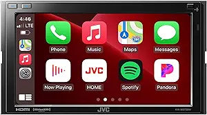 JVC KW-M875BW Wireless CarPlay Android Auto Car Radio