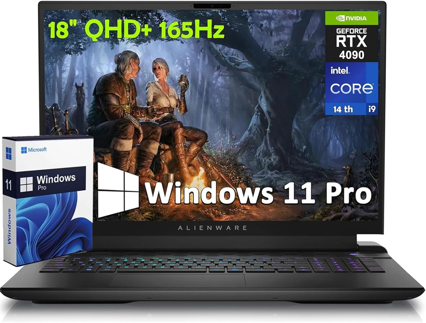 Dell Alienware M18 R2 i9 RTX 4090 Gaming Laptop