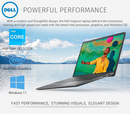 Dell Inspiron 15 i3 Laptop 16GB 1TB SSD + 512GB PSSD
