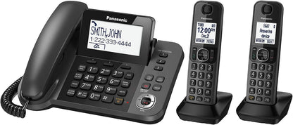 Panasonic KX-TGF352M Corded/Cordless Phone (Renewed)