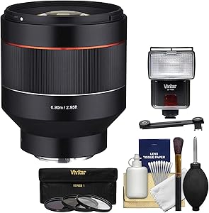 Rokinon K-107498-02 85mm Sony AF Lens Kit