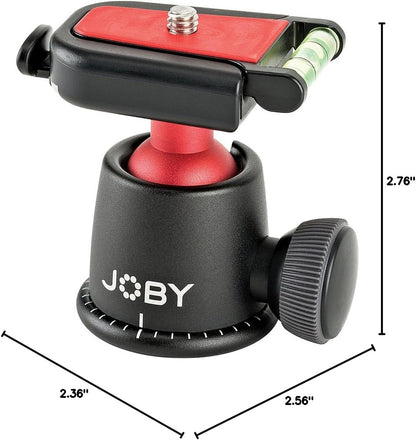Joby JB01513 BallHead 3K Tripod Head Red