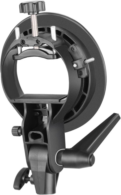 Neewer 10074138 S-Type Bracket Bowens Mount - Speedlite Flash Holder