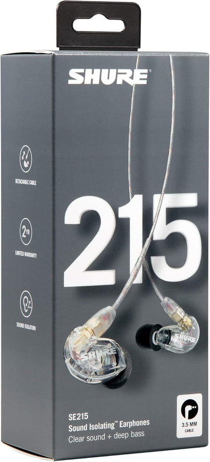 Shure SE215-CL-E PRO Sound Isolating Wired Earbuds